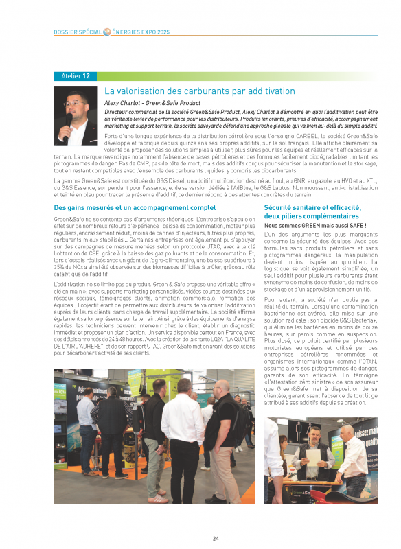 green safe journal magazine