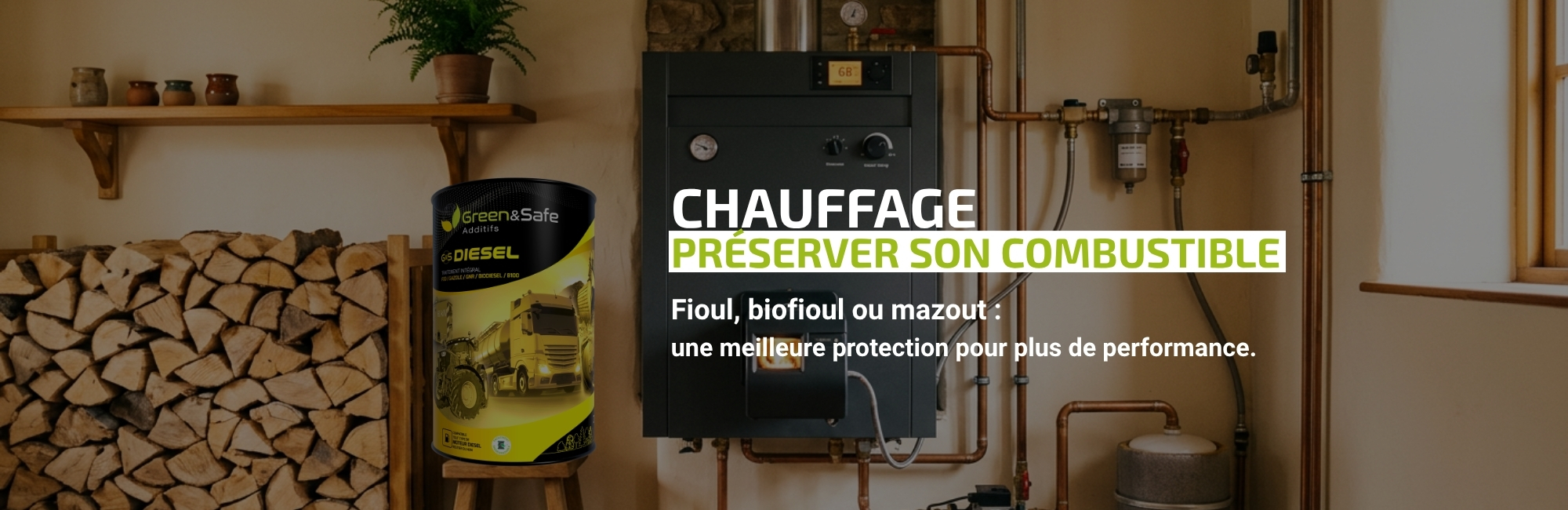 fioul biofuel mazout additif diesel meilleure combustion green&safe