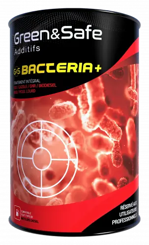 G&S BACTERIA+ - Additif Biocide Fongicide gazole fioul GNR Fioul lourd