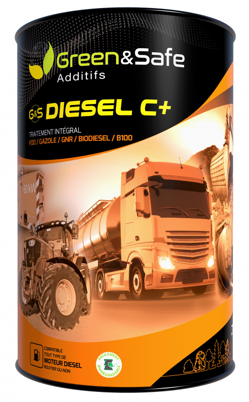 G&S DIESEL C+ - Additif intégral Gasoil FOD GNR Biodiesel