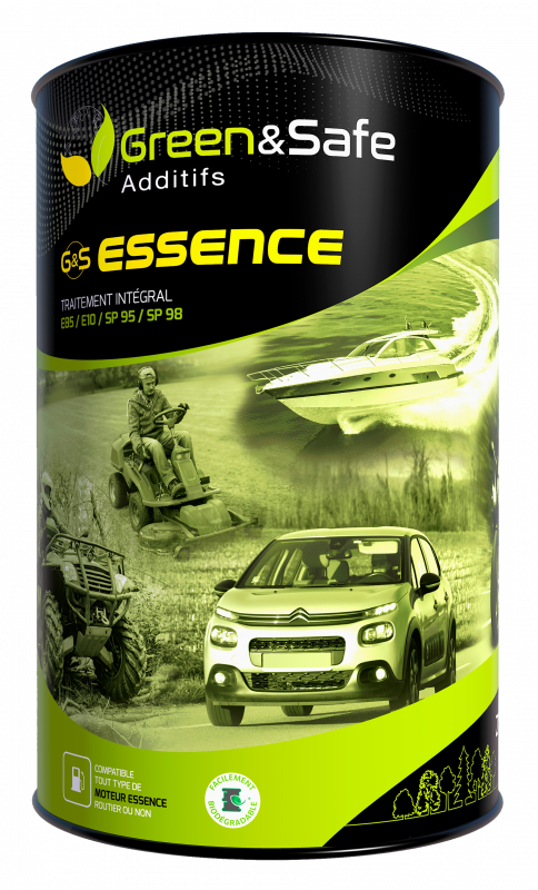 G&S ESSENCE - Additif intégral essence 95-98-E5-E10-E85 Catalyseur de combustion