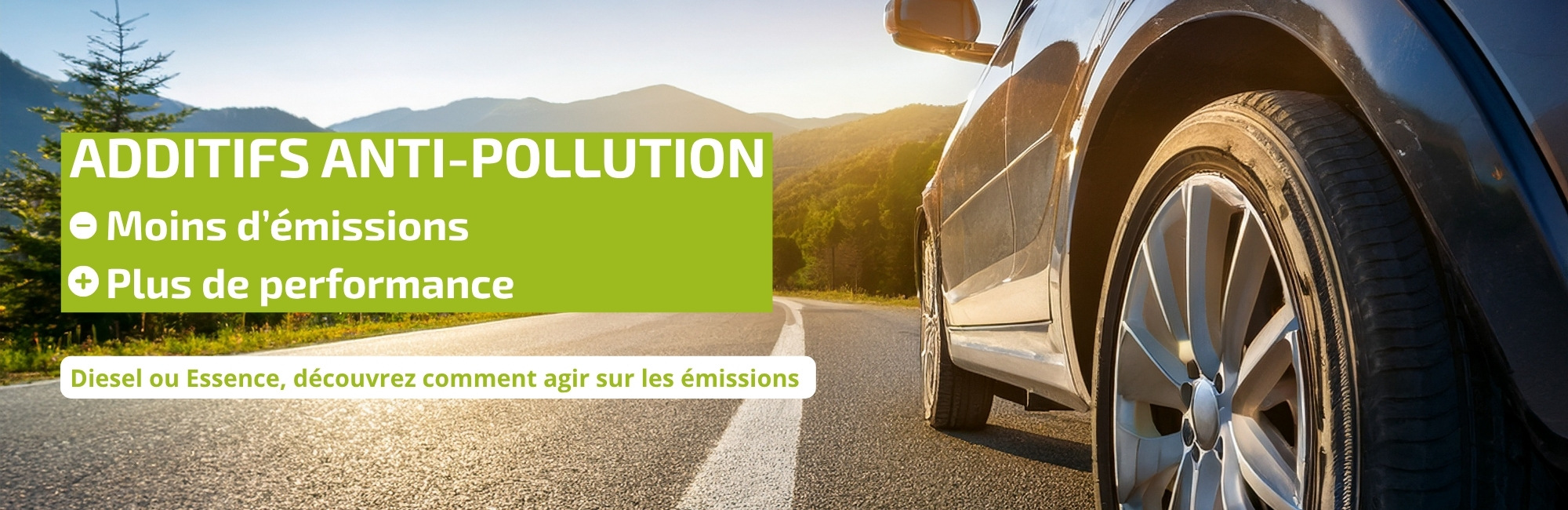 reduire pollution moteur carburant additif diesel essence
