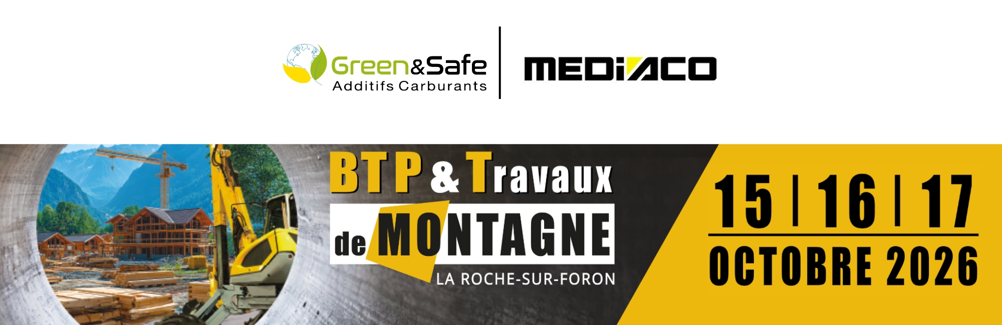 salon mediaco green&safe additif diesel carburant grue levage